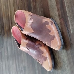 Twisted X Heeled Mules 6.5 B